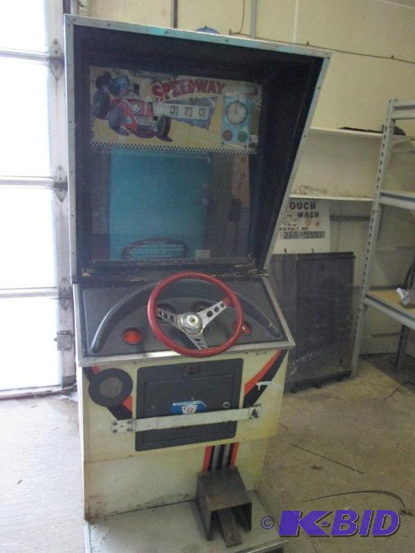 Speedway vintage racing game...