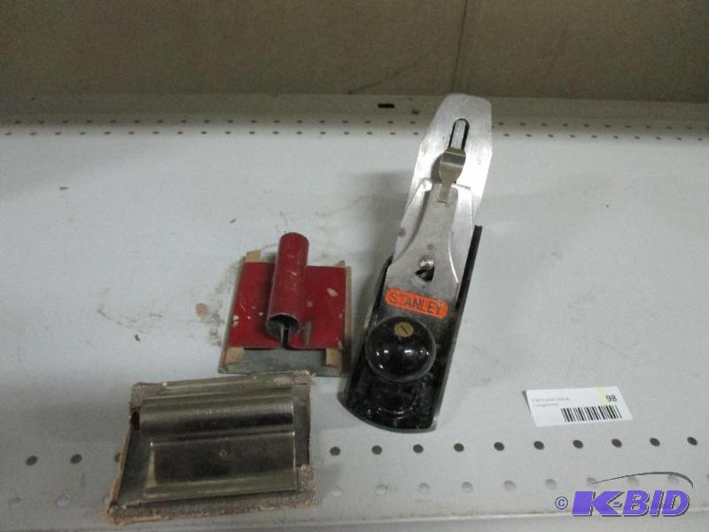 Stanley plane and 2 sanding blocks...