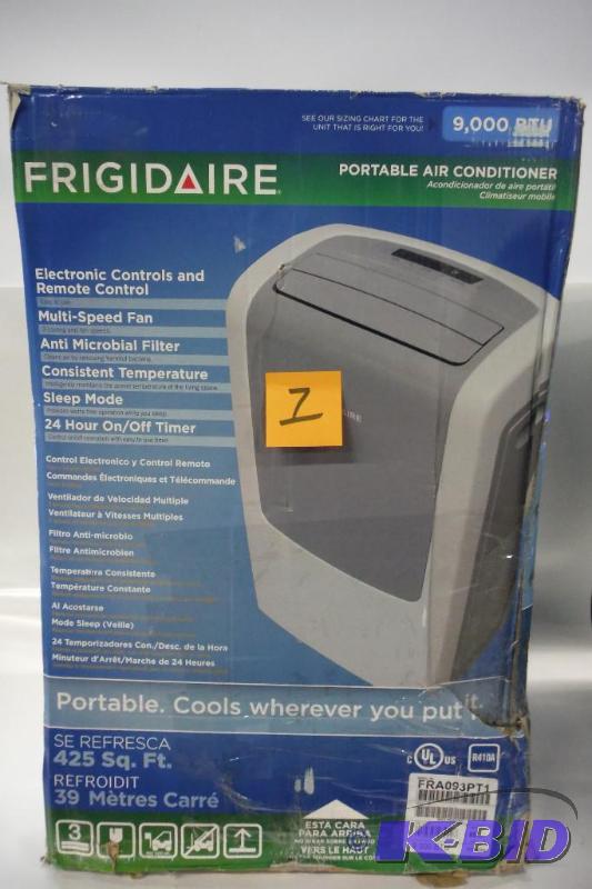 Frigidaire FRA093PT1 9,000 BTU Portable Air Conditioner with Remote Control
