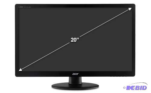Acer S200HQLB 20 Class Monitor UM.IS0AA.001