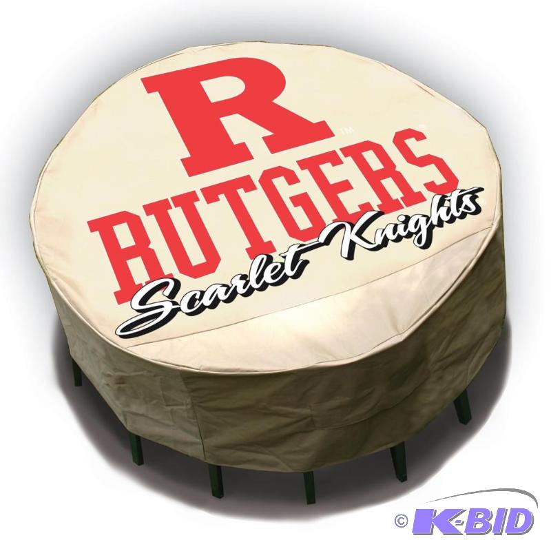 Backyard Basics Rutgers Round Table Cover
