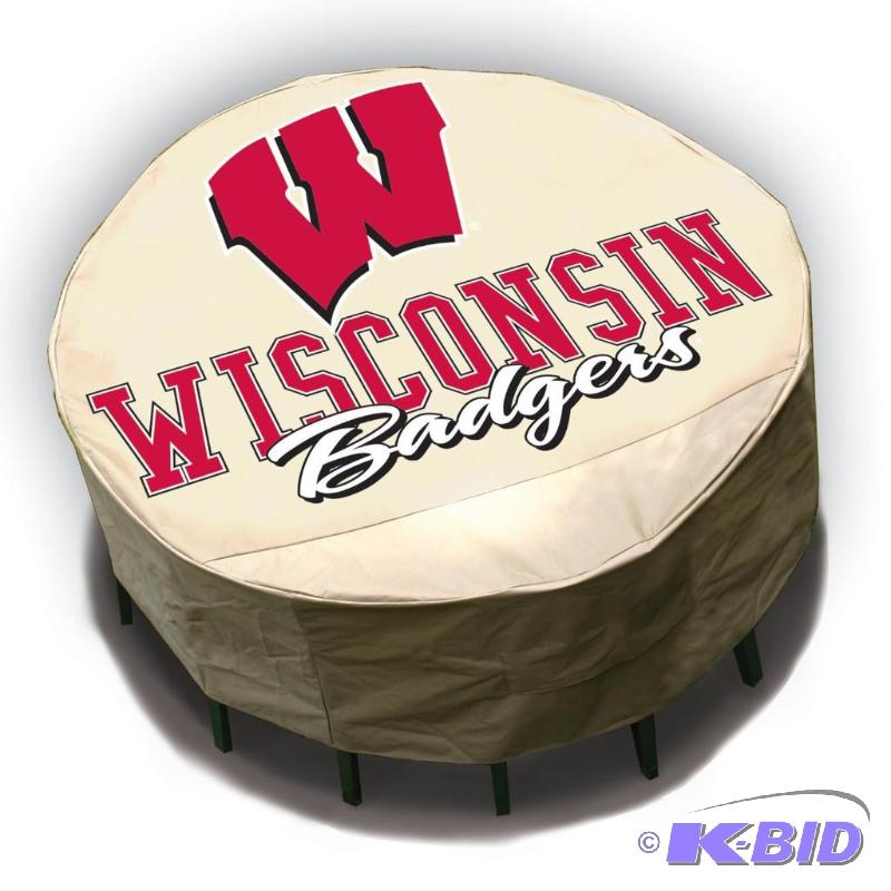 Backyard Basics Wisconsin Round Table Cover