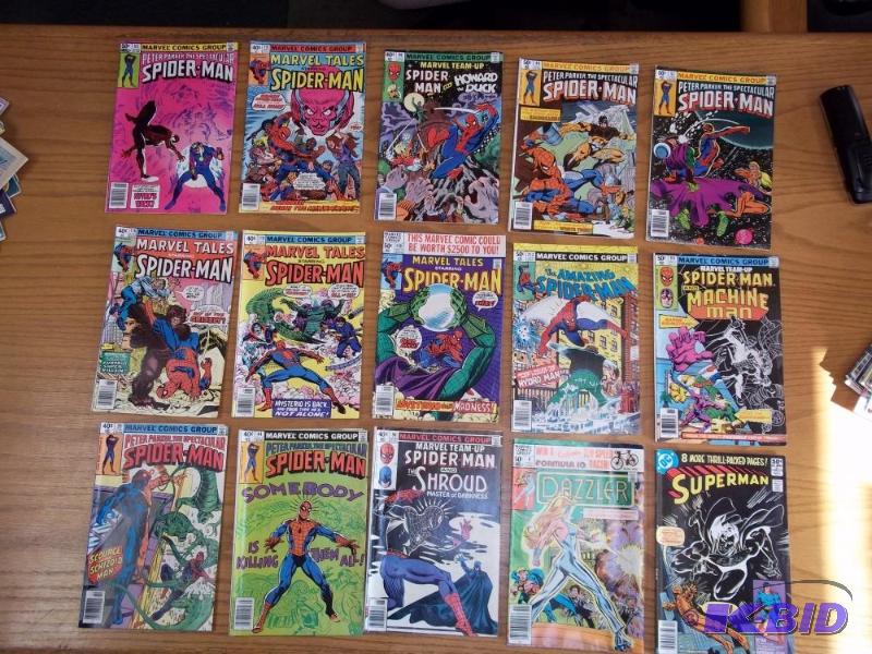 15 Assorted comic books, Spiderman, Marvel Co...