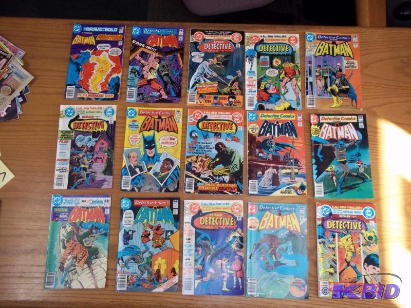 15 Assorted comic books, Batman, DC comics...