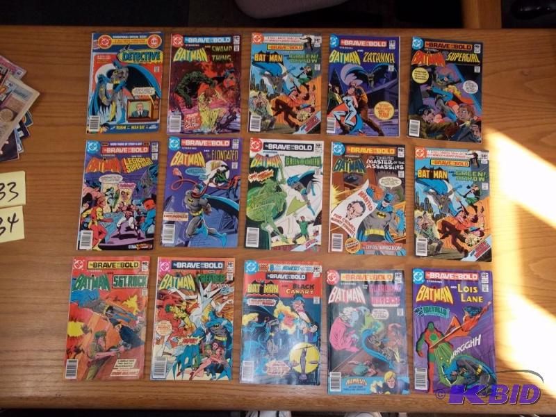 15 Assorted comic books, Batman, DC comics....