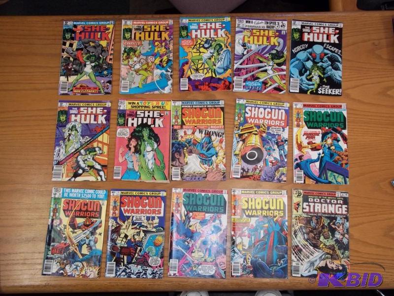 15 Assorted comic books, She Hulk, and miscel...