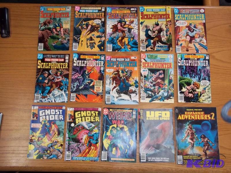 15 Assorted comic books, Scalphunter,&nbsp G...