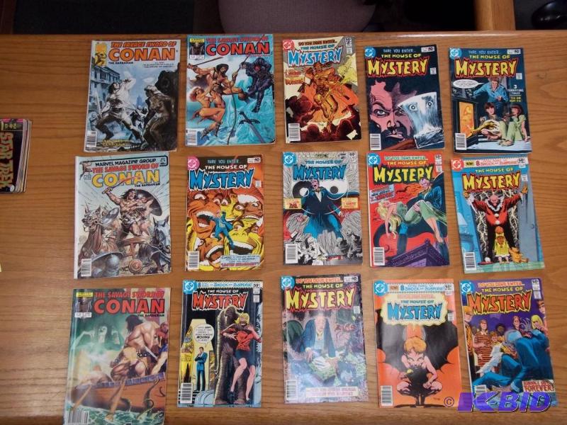 15 Assorted comic books, Conan the Barbarian,...