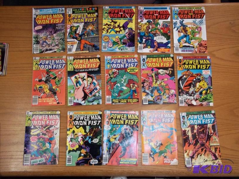 15 Assorted comic books, Iron Fist, Marvel co...