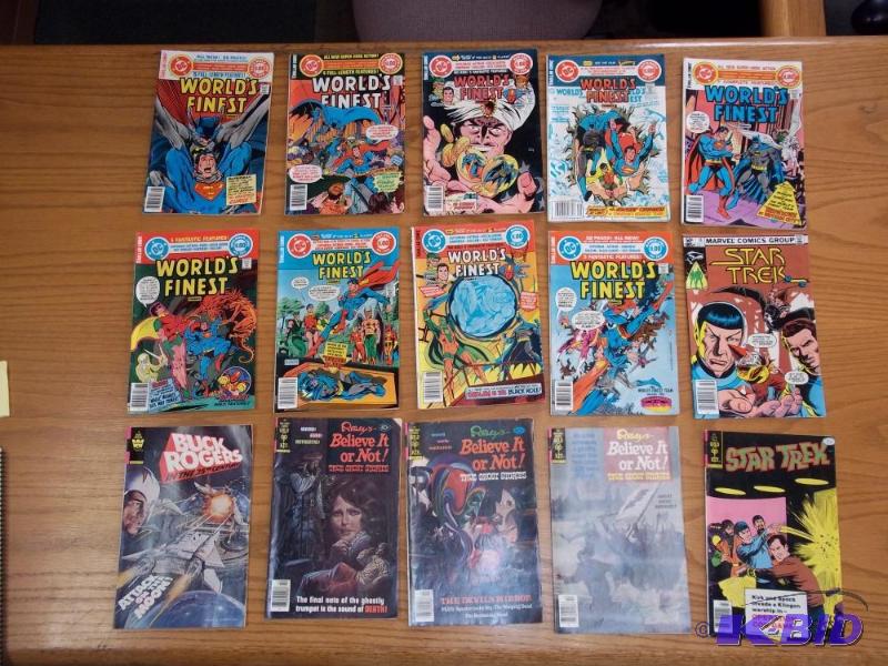 15 Assorted comic books, Worlds Finest, DC co...