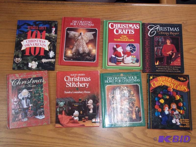 8 Christmas Craft books...