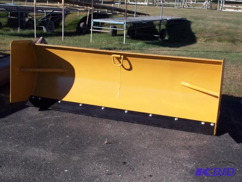 NEW 8 Skid loader Box blade Snow pusher   2...
