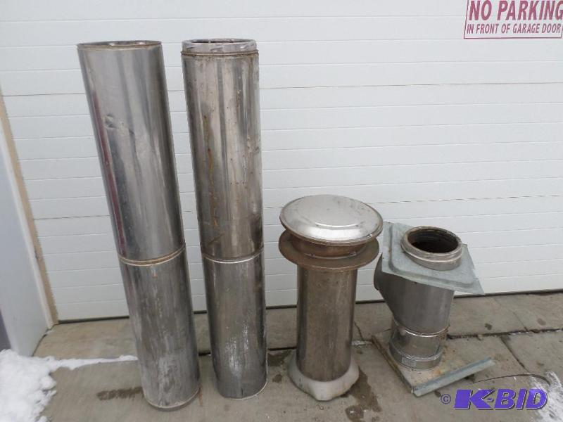 lot 33 image: Lot Of 2ft Sections Of Double Wall Insulated ...