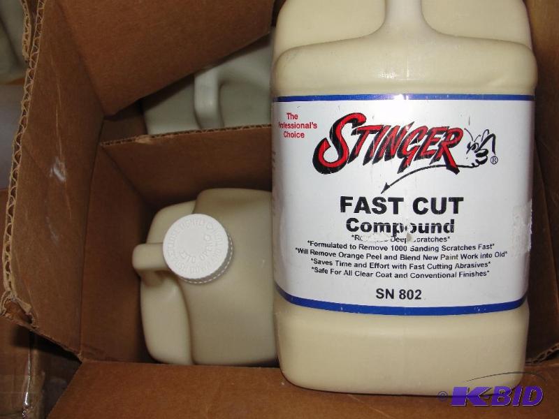 lot 17 image: Case of 4 Fast Cut Compound...