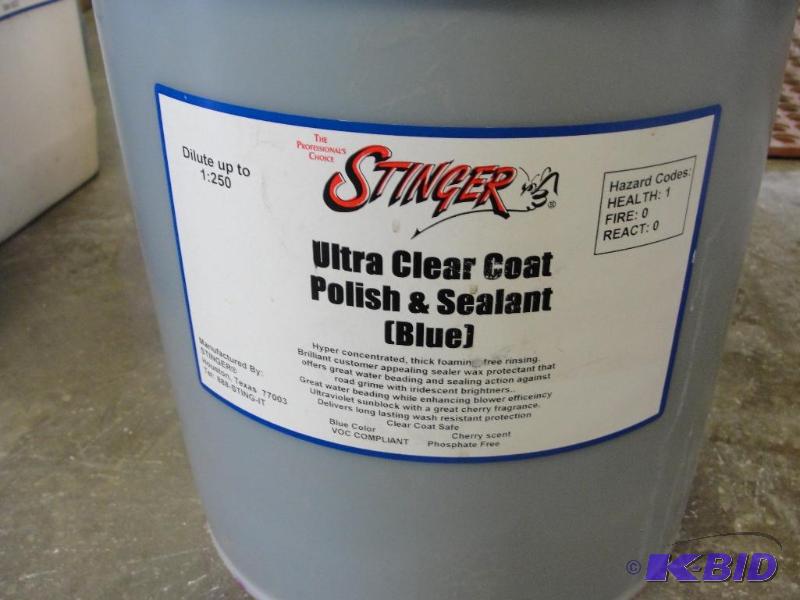 lot 3 image: 5 gal. Ultra Clear Coat &nbspPolish Sealant...