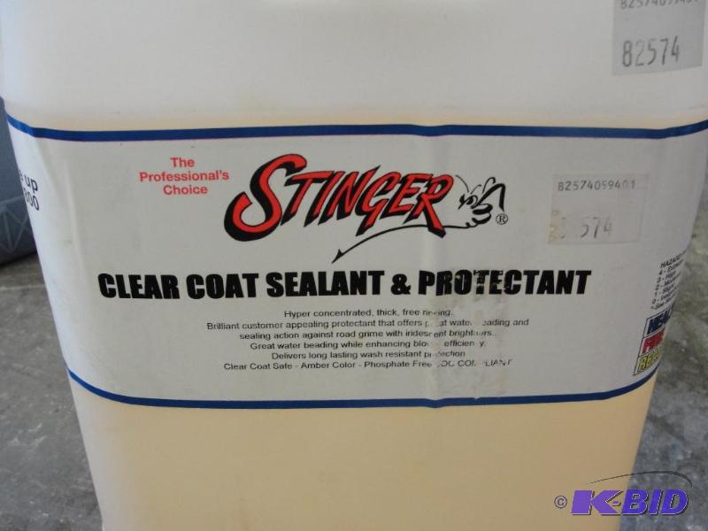 lot 4 image: 5 gal. Clear Coat Sealant and Protectant...