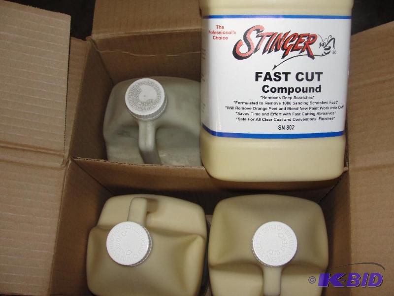 lot 43 image: Case of 4 gals. Fast Cut Compound...