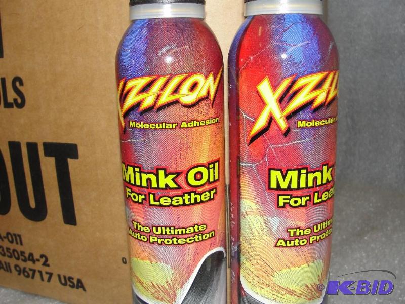 lot 50 image: Case of 48- 7.5 oz. bottles- &nbspMink Oil f...
