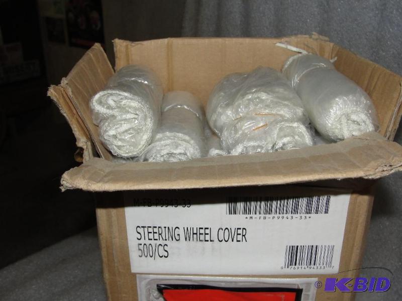 lot 57 image: 1 case - &nbspSteering Wheel Covers...