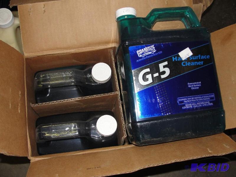 lot 64 image: case of 4 gals.- &nbspHard Surface Cleaner...