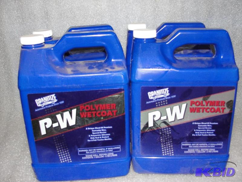 lot 71 image: 4 gals.   P-W &nbspPolymer Wax...