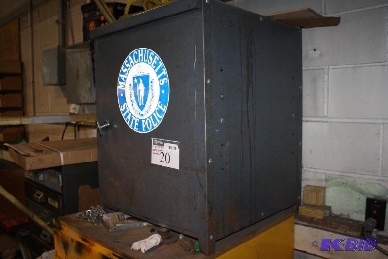 Massachusetts State Police Safe