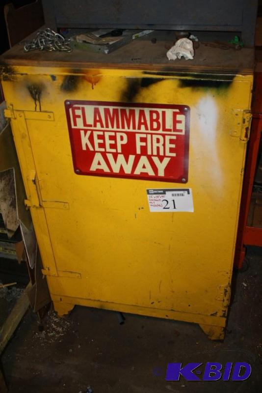 Flame Retardant Metal Storage Unit