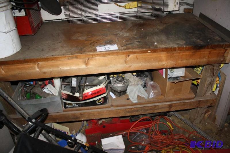 Custom Wooden Work Table