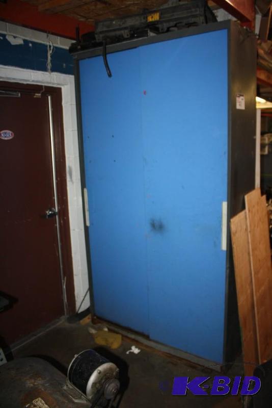 Metal Storage Unit wSliding Doors