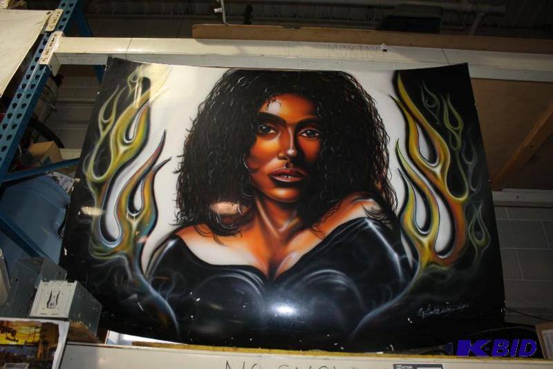 Custom Painted Car Hood