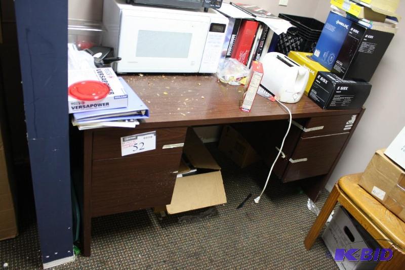 Office Desk wSide Drawers