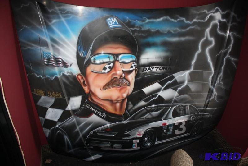 Custom Painted Car Hood