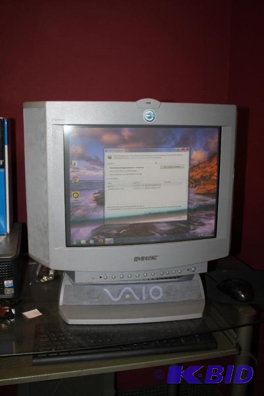 Sony Computer Monitor wVaio Speaker & Dell Harddrive