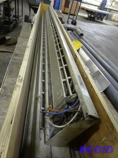 lot 22 image: 10 electric base board heaters. 220 volt. Qt...