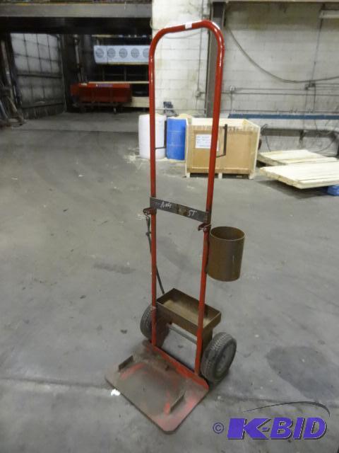 lot 53 image: Metal 2 wheeler with ballon tires....
