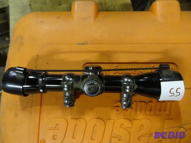 lot 55 image: Bushnell rifle scope. 2 x 32. 73-0232...
