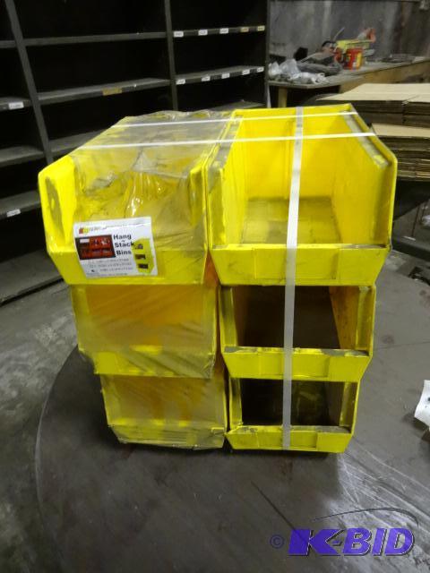lot 71 image: Hand and stack bins. 14 34 x 8 14 x 7. Qty ...