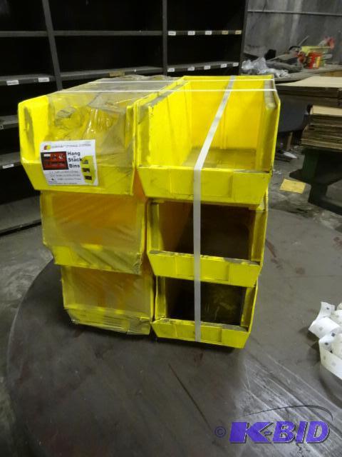 lot 74 image: Hand and stack bins. 14 34 x 8 14 x 7. Qty ...