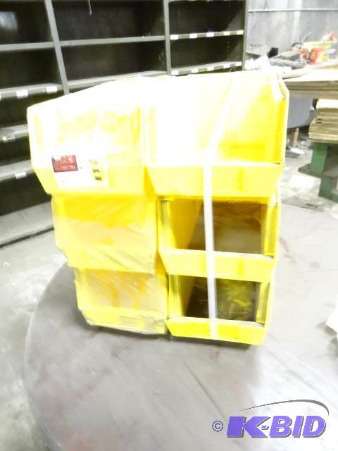 lot 76 image: Hand and stack bins. 14 34 x 8 14 x 7. Qty ...