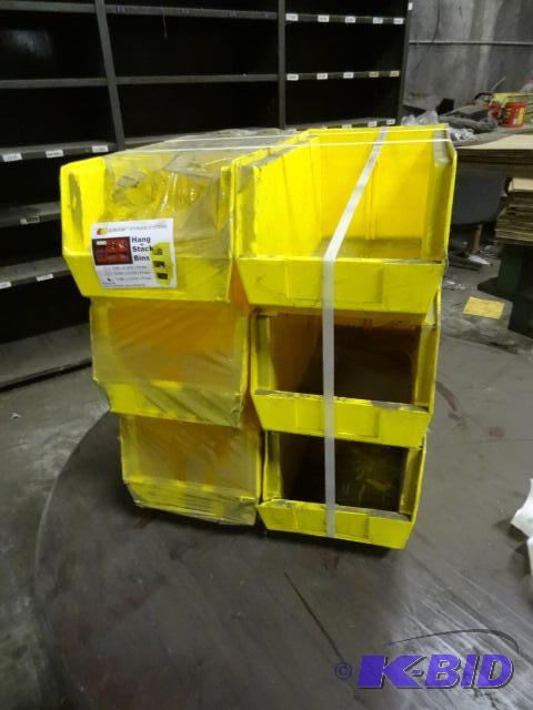 lot 77 image: Hand and stack bins. 14 34 x 8 14 x 7. Qty ...