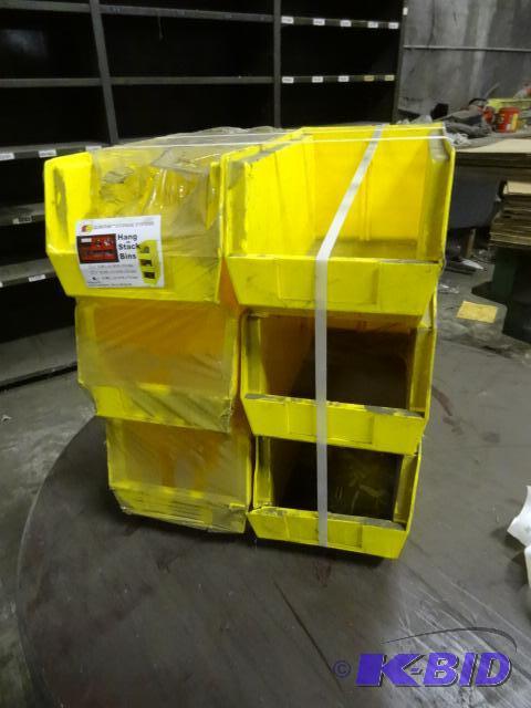 lot 78 image: Hand and stack bins. 14 34 x 8 14 x 7. Qty ...