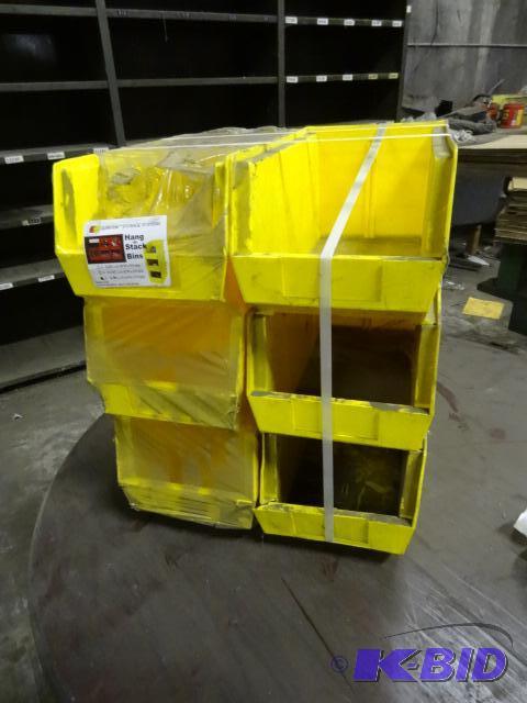 lot 79 image: Hand and stack bins. 14 34 x 8 14 x 7. Qty ...