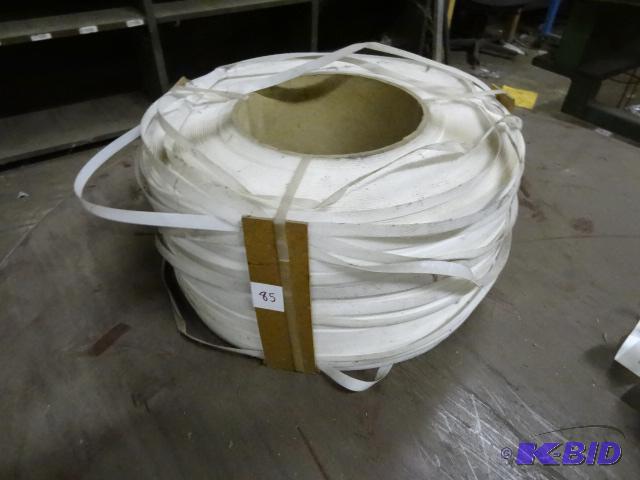 lot 85 image: Roll of 12 poly banding...