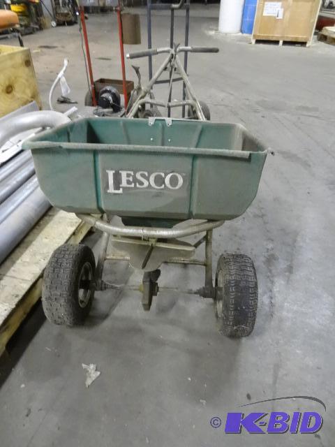 lot 95 image: Lesco oush lawn spreader....