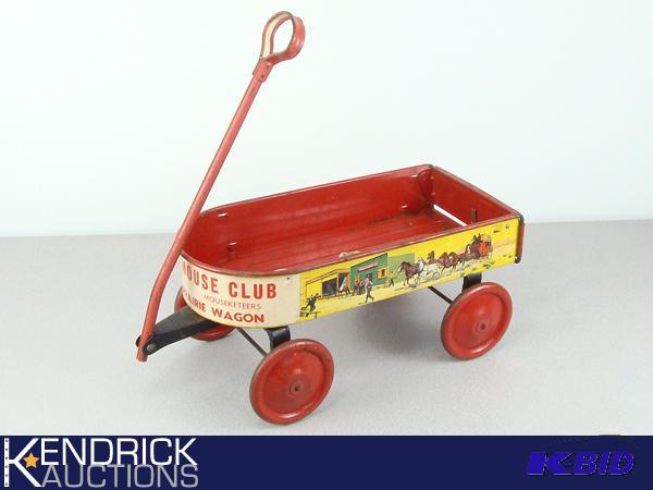 Vintage Mickey Mouse Club Mouseketeers Western Praire Wagon