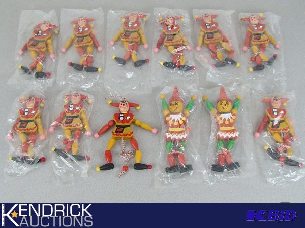 Lot of 12 Original M. Gschnitzer Wooden Pull Cord Toys