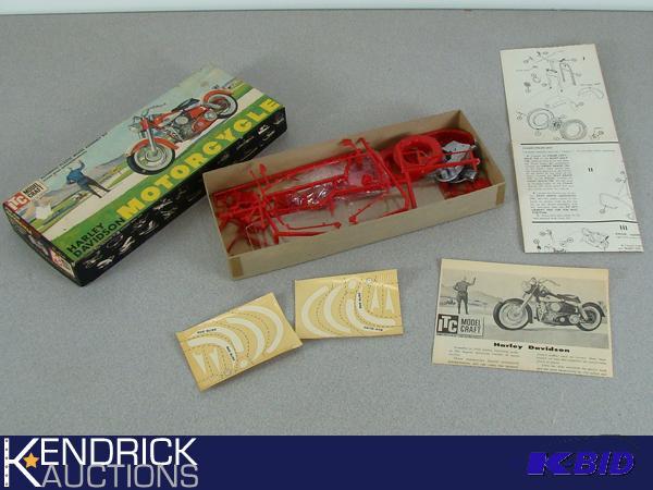 Vintage Ideal Toy Harley Davidson Model Kit