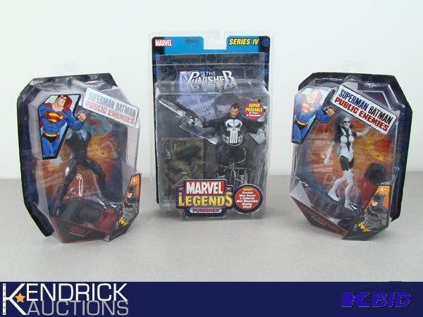 Lot of 3 New in Box Super Hero Action Figures