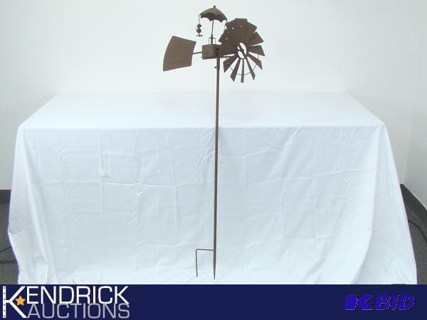 Vintage Metal Swinging Birds Weather Vane