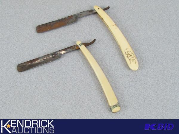 2 Antique Straight Razors
